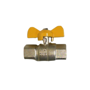 Válvula de bloqueio reta 1/2F x 1/2F