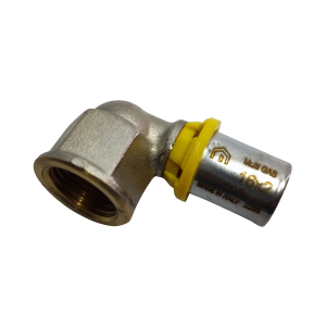 Cotovelo fêmea 1/2"x16mm Emmeti Gaspex