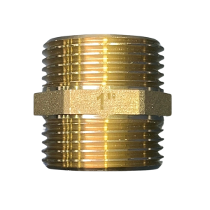 Niple duplo Ferro 1" polegada