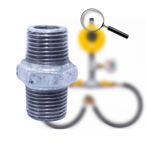 Niple duplo 1/2 pol. Tupy