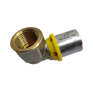 Cotovelo fêmea 1/2"x20mm Gaspex
