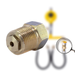 Válvula de retenção 1/2 x 7/16 latão