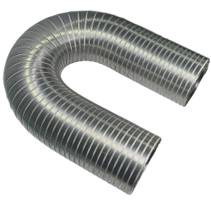 Duto de exaustão aluminio 120mm para aquecedor