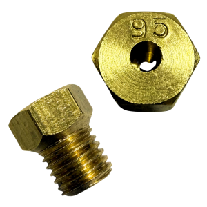 Injetor para fogão latão 0,95mm c/ rebaixo