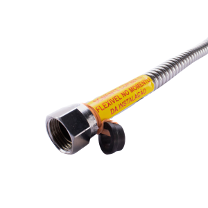Kit flexível aquecedor de água a gás Haenke 40cm + Válvula