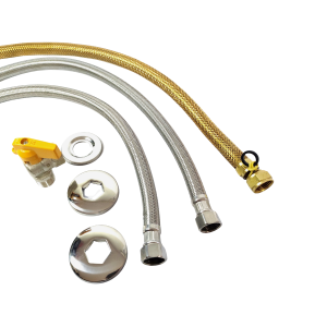Kit Instalação Aquecedor de Água a gás 60cm 1/2 + Registro
