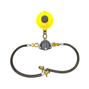 Central de gás 12kg com inversor automático P45kg