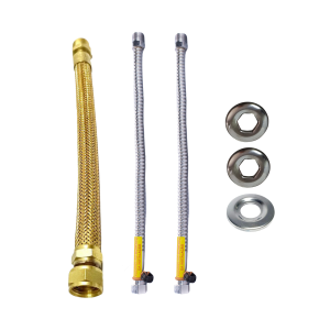 Kit instalação aquecedor de Água a gás 30cm Haenke + Canopla